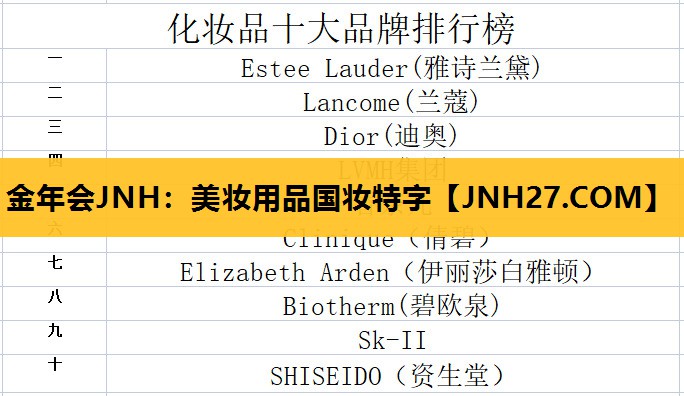 美妆用品国妆特字